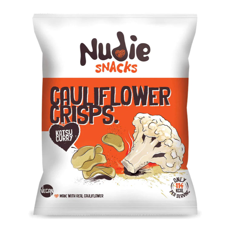 Nudie - Cauliflower Crisps, Katsu Curry VEGAN 20g