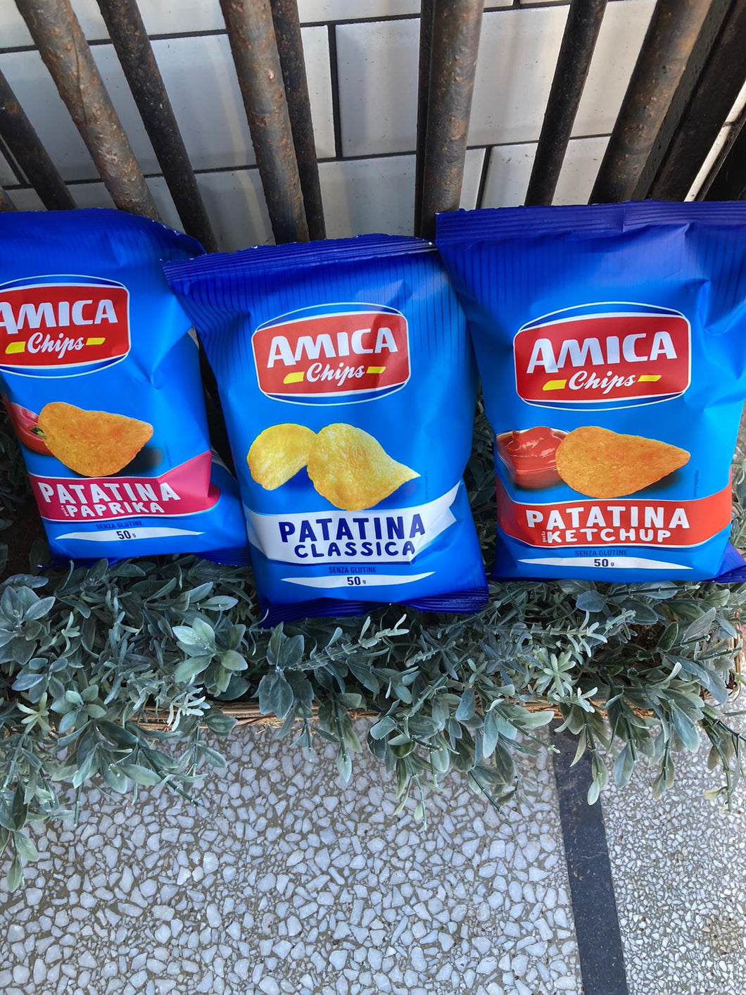Ketchup Tomato Amica Italian Crisps 50g Gluten Free