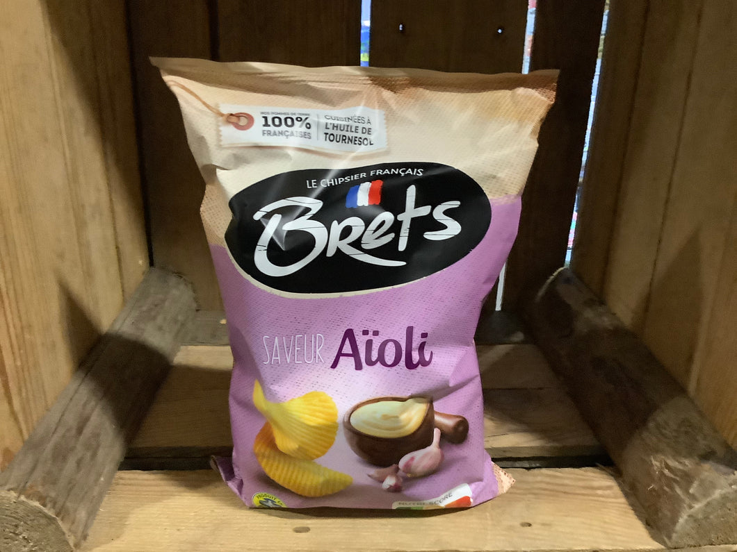 Brets crisps Aioli flavour