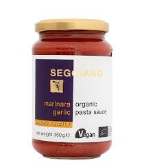 Seggiano Marinara Garlic Pasta Sauce, Organic 350g