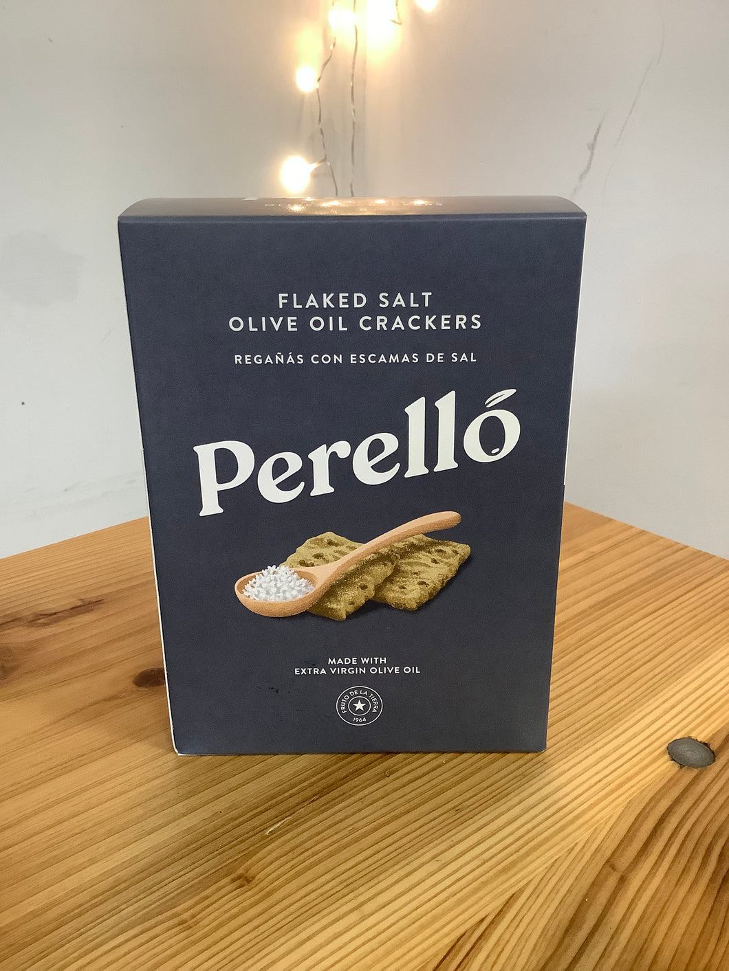 Perello Flaked Salt & Olive Oil Crackers