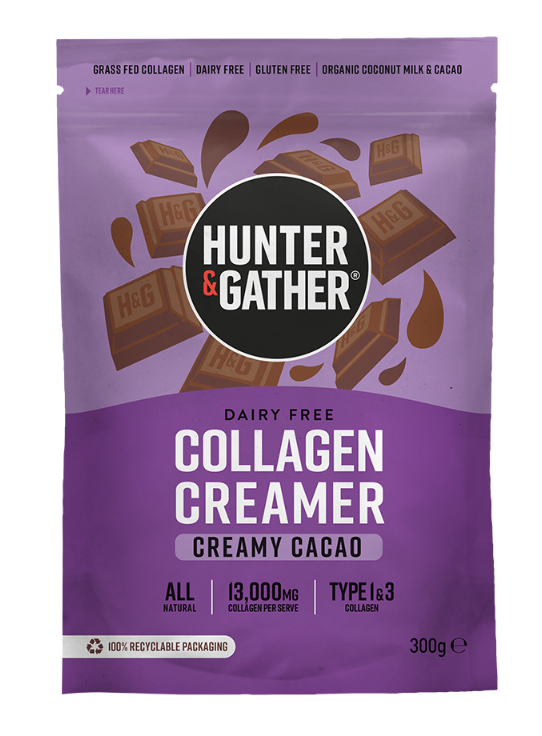 Hunter & Gather Collagen Creamer Cacao 300g