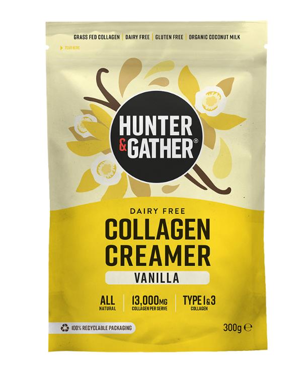Hunter & Gather Collagen Creamer Vanilla 300g