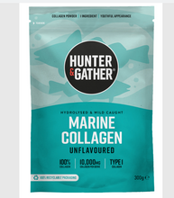 Load image into Gallery viewer, Hunter &amp; Gather marine collagen protein powder 400g
