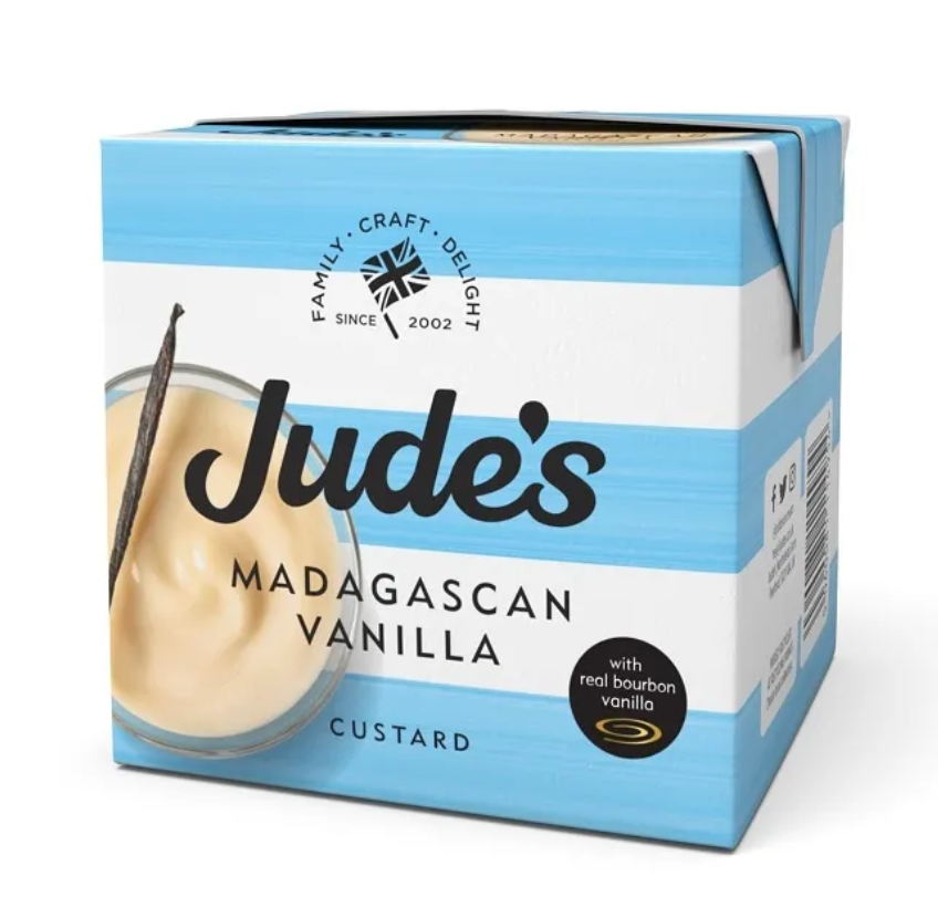 Jude's - Madagascan Vanilla Custard 500g