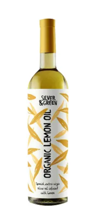 Silver & Green - Lemon, Extra Virgin Olive Oil 250ml