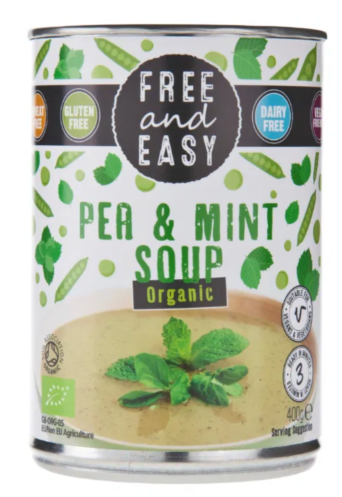 Free and Easy - Pea & Mint Soup 400g