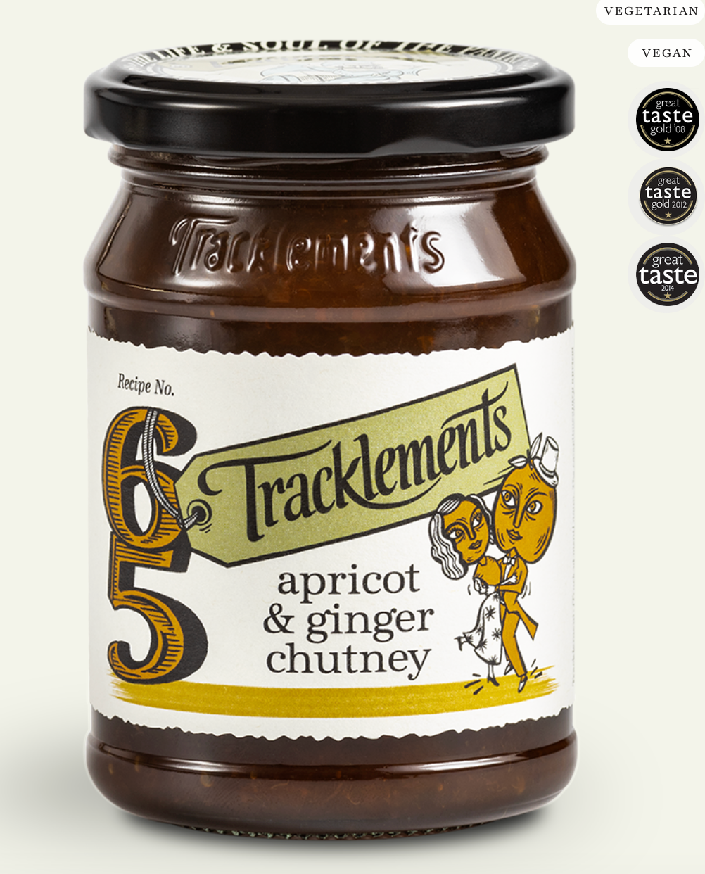 Tracklements Apricot & Ginger Chutney 270g