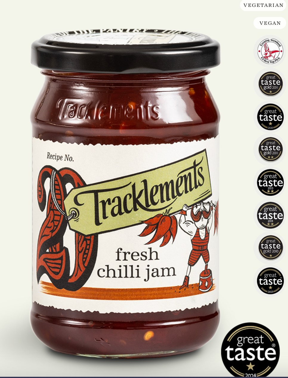 Tracklements Fresh Chilli Jam 345g
