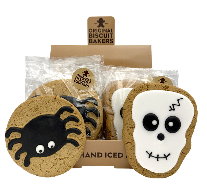 Original Biscuit Bakers Gingerbread Skull or Spider Halloween