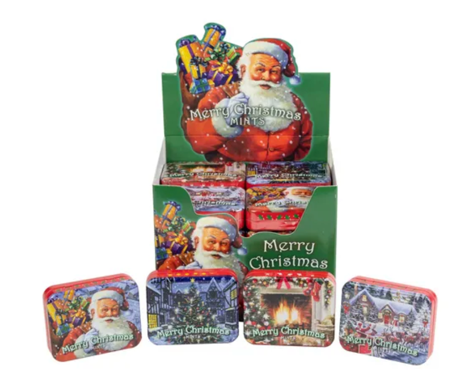 Merry Christmas Mint Tin Box 30g Mints