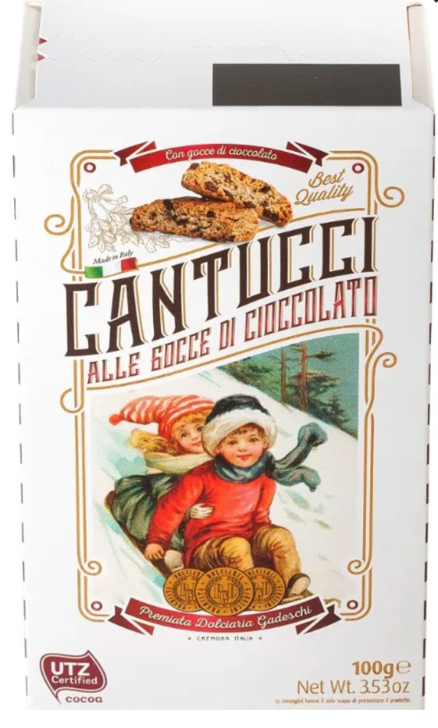 Gadeschi - Chocolate Cantuccini Biscuits, 100g