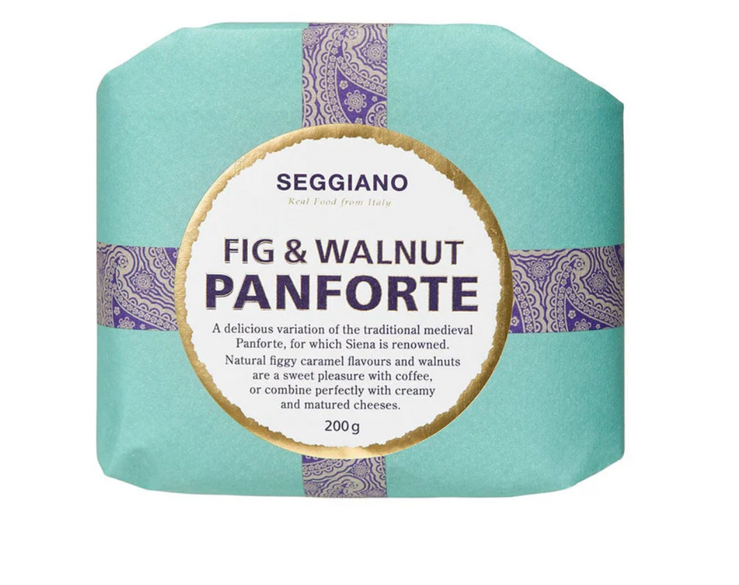 Seggiano Fig & Walnut Panforte 200g