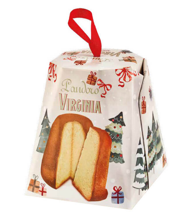 Virginia Mini Pandoro Hanging Gift Box Italian Cake 80g