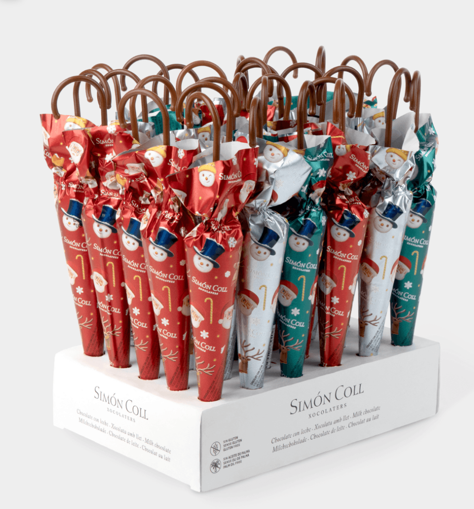 Christmas Simon Coll Chocolate Umbrella 35g