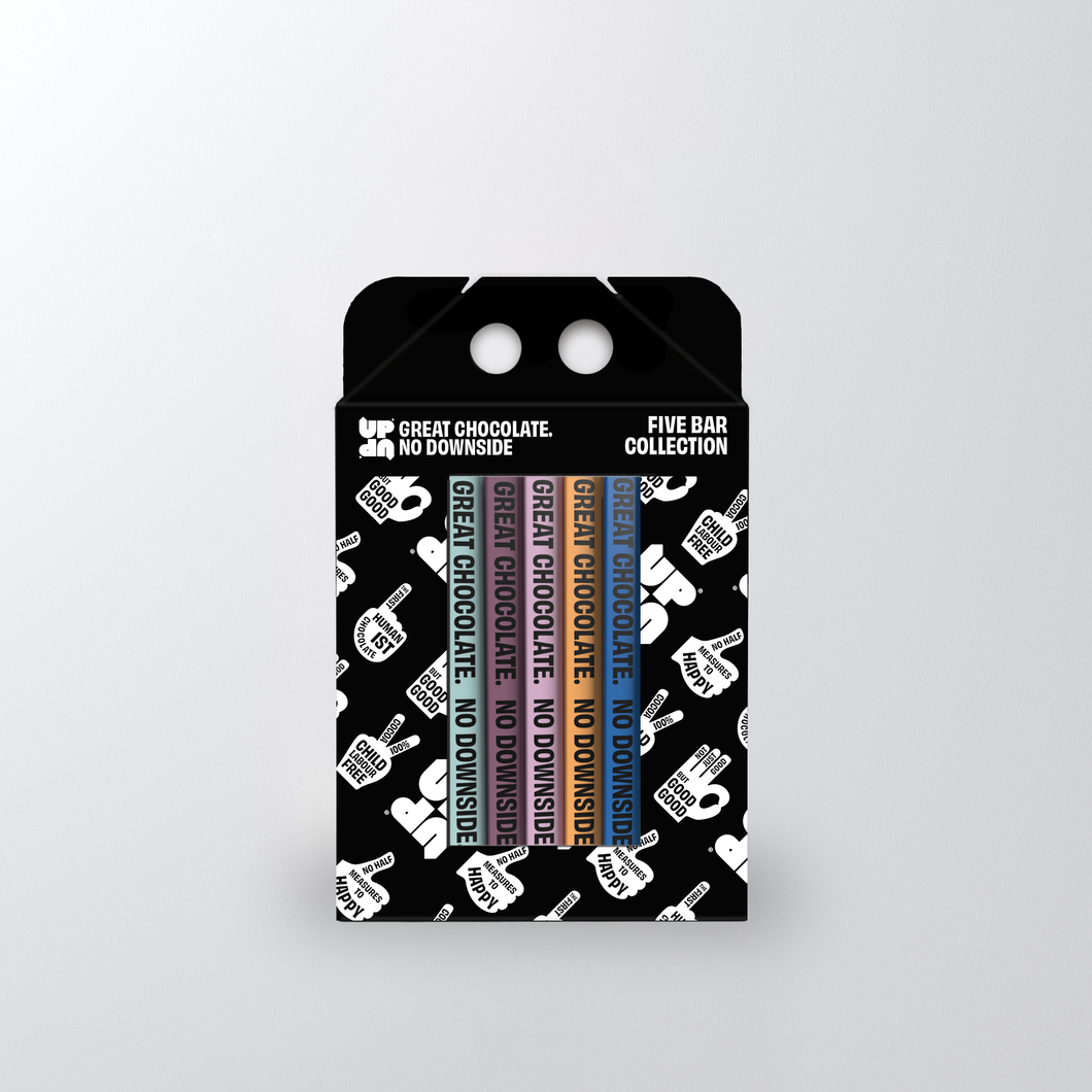 UP UP Dark and Milk Chocolate 5-Pack Gift Box