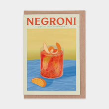 Load image into Gallery viewer, Negroni Greetings Card
