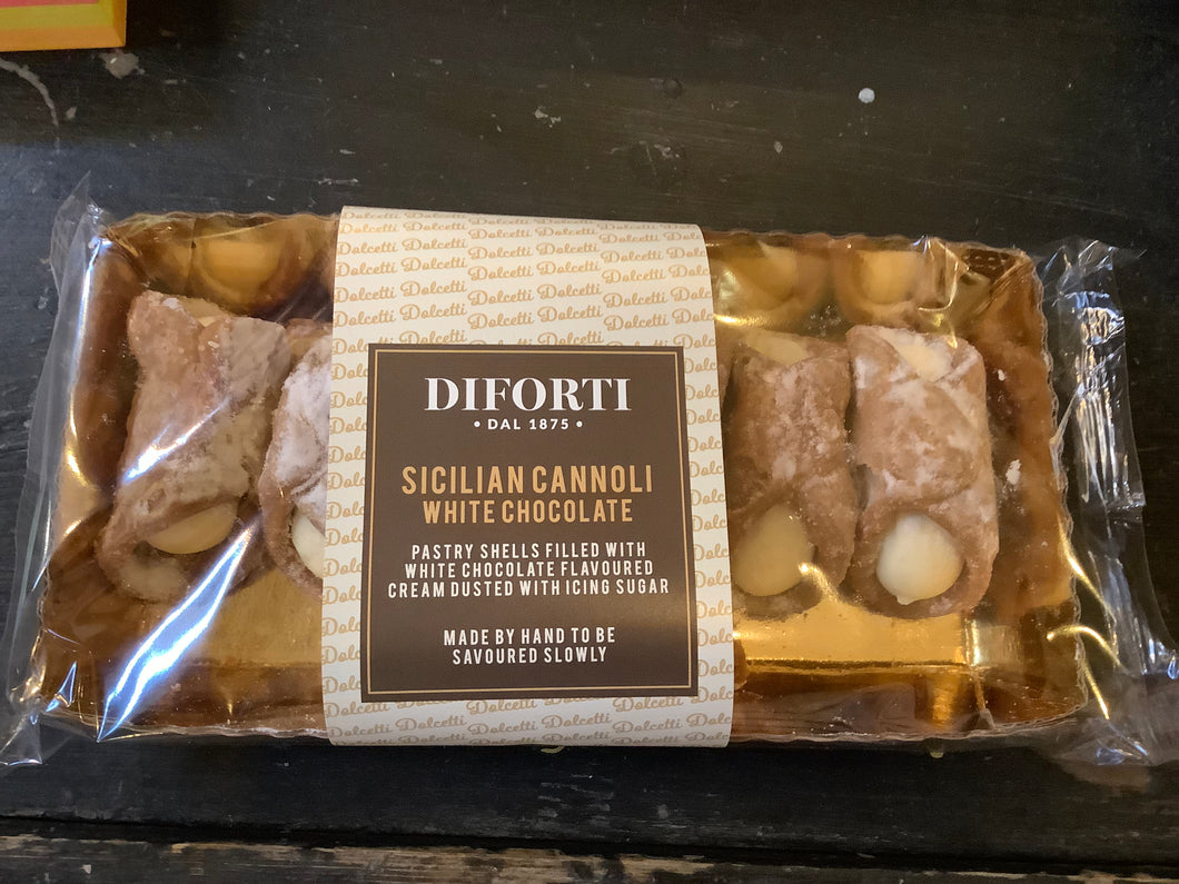 Diforti Pastries - Sicilian Cannoli white chocolate 150g