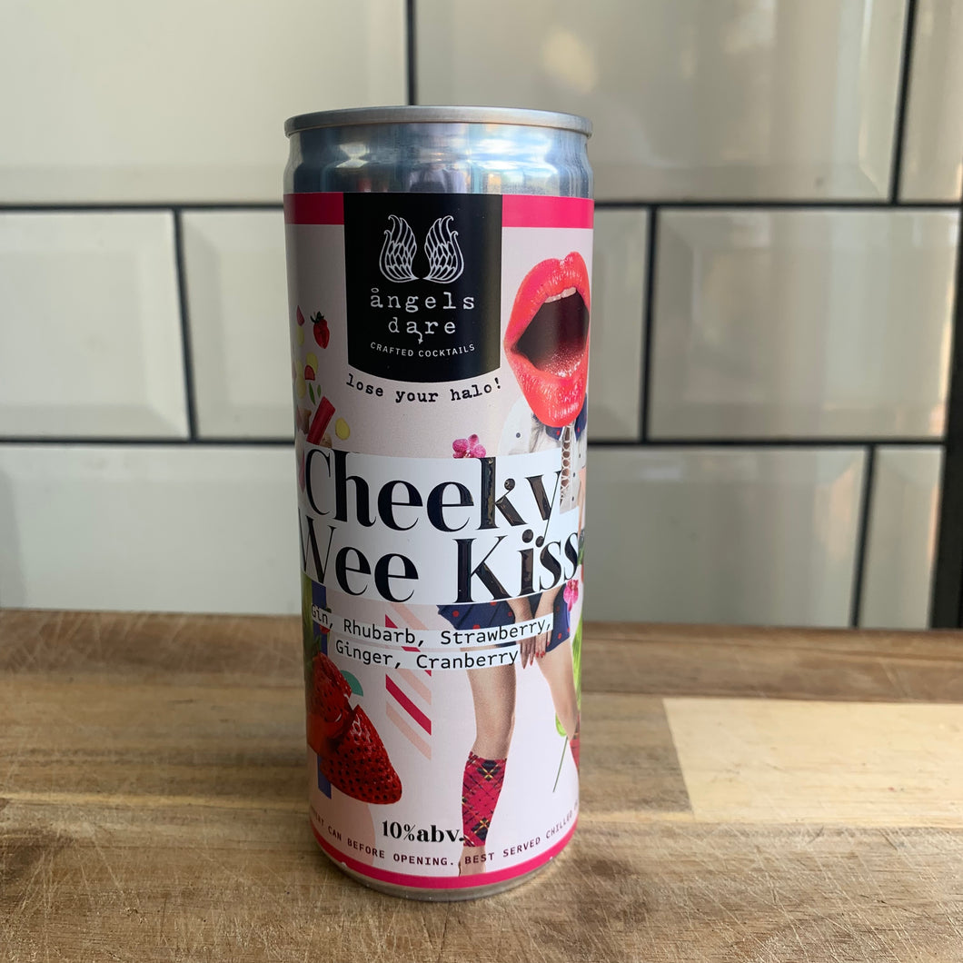 Cheeky Wee Kiss Cocktail - Angels Dare - 250ml