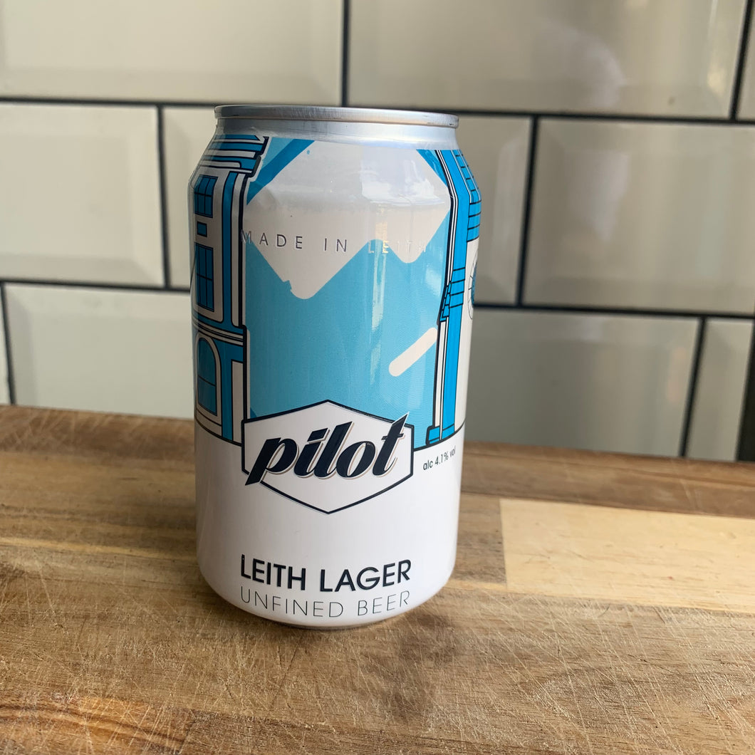 Leith Lager gluten free, 4.1%, 330ml - Pilot Brewing