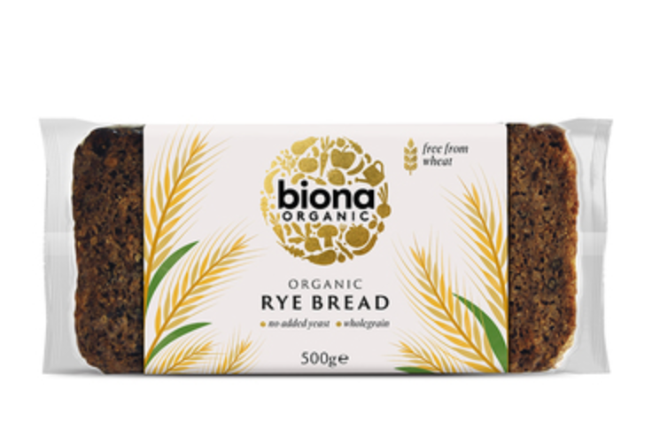 Biona Rye Bread Organic 500g