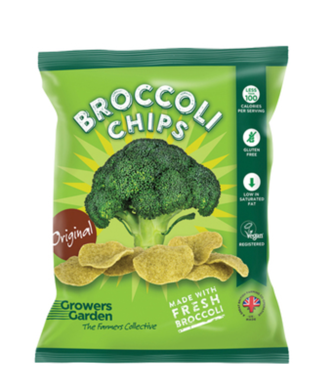 Fresh Broccoli Chips 84g Growers Garden