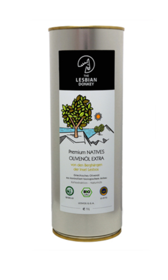 Lesbian Donkey Olive Oil Greek 1ltr