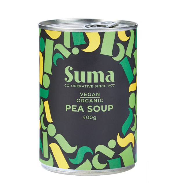 SUMA Organic Pea Soup 400g Tin Vegan