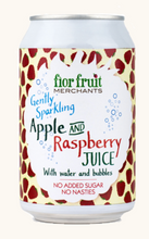Load image into Gallery viewer, Apple &amp; Raspberry Juice Can 330ml Fior Fruits Fife
