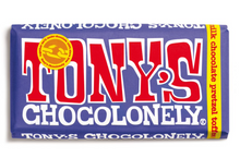 Load image into Gallery viewer, Tony&#39;s Chocolonely Dark Milk Pretzel Toffee 42%, 180g
