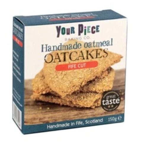 Traditional Oatcakes 'Fife Cut' 150g Your Piece Baking Co