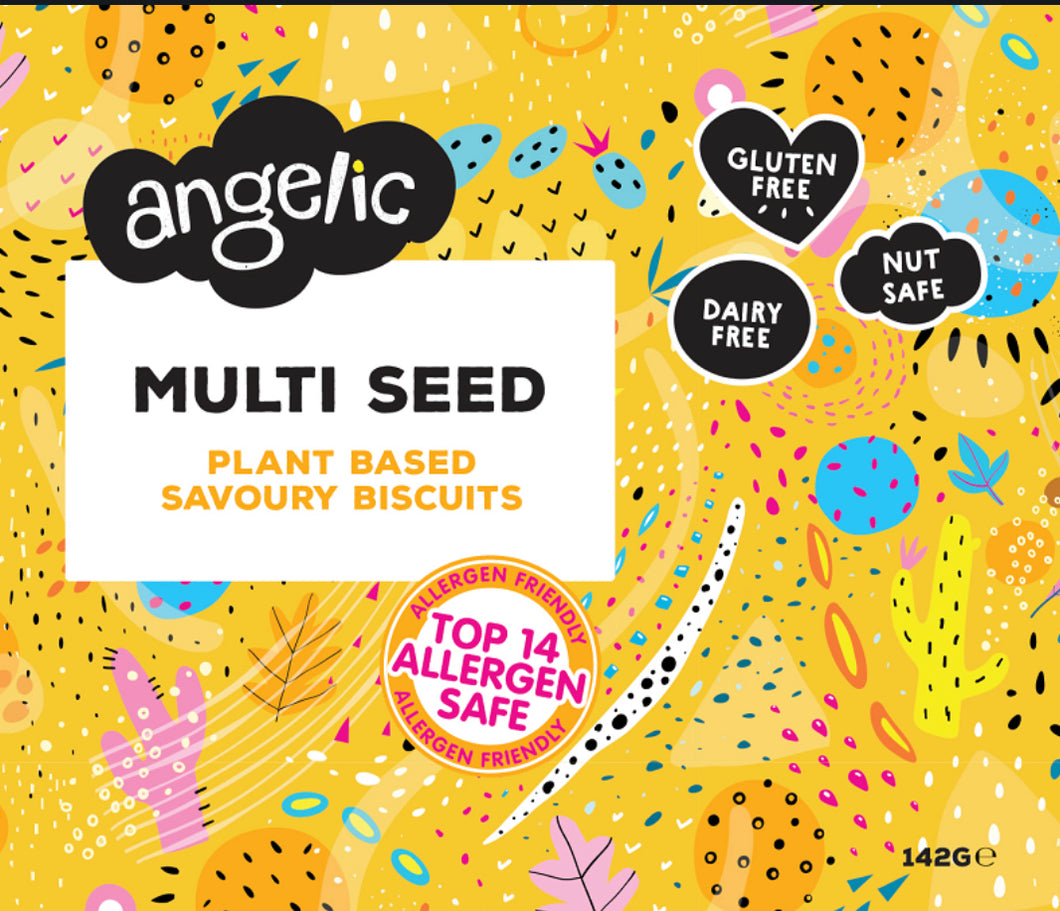Angelic - Gluten Free Multi Seed Crackers 150g