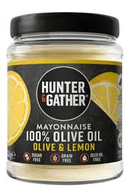Hunter and gather lemon and olive oil mayonnaise 250g
