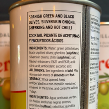 Load image into Gallery viewer, Perello Cocktail Picante, Olives with Pickle Mix &amp; Chilli 350g net 180g drained

