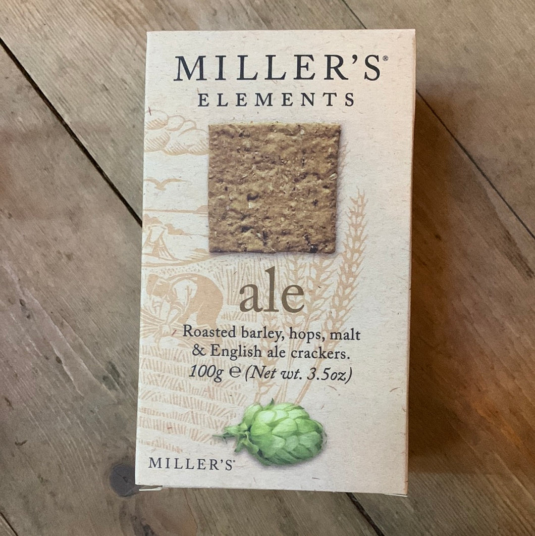 Miller’s Elements Ale Crackers - 100g