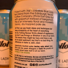 Load image into Gallery viewer, Blue Lady Pale Ale, 5%, 330ml - Pilot Brewery, Leith
