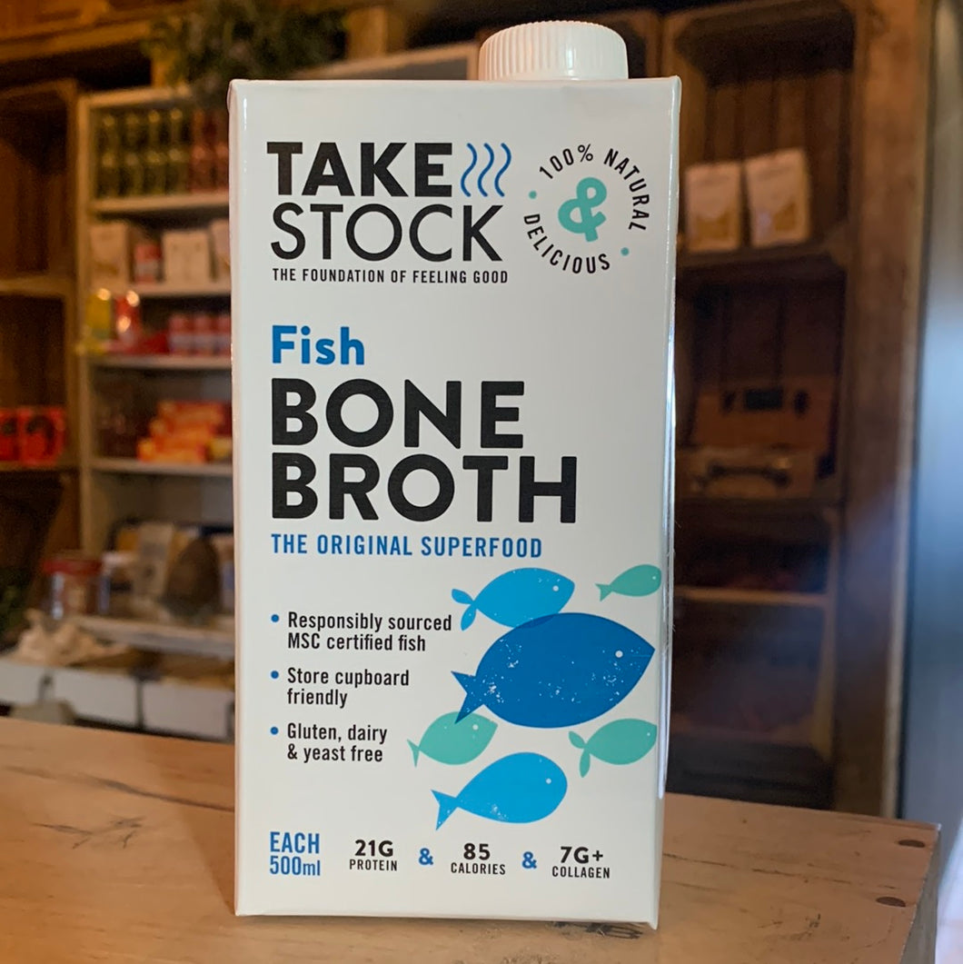 Take Stock Freja Fish Bone Broth - 500ml