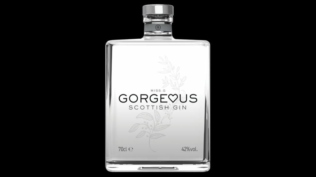 Miss G Gorgeous Scottish Gin, Large Bottle, 70cl, 42% ABV