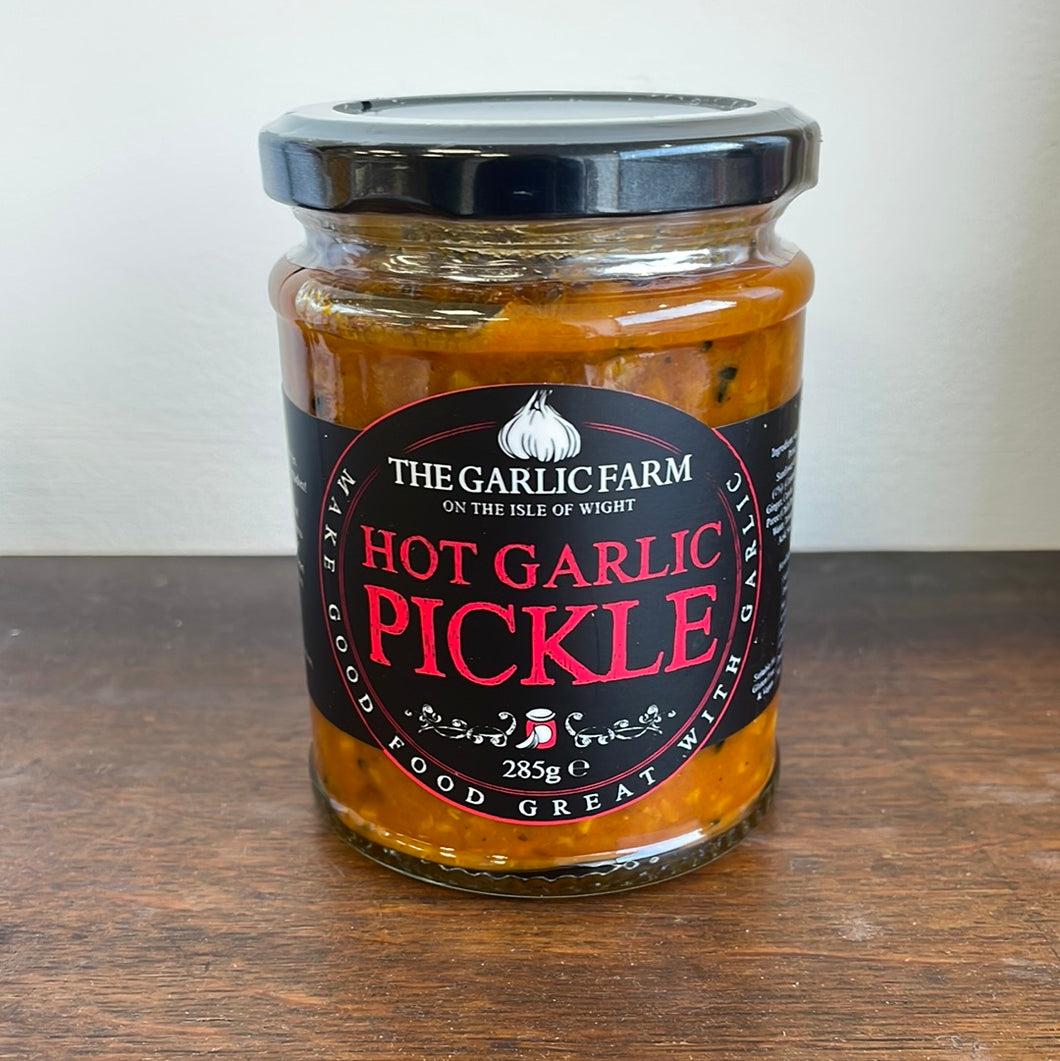 Hot Garlic Pickle - The Garlic Farm