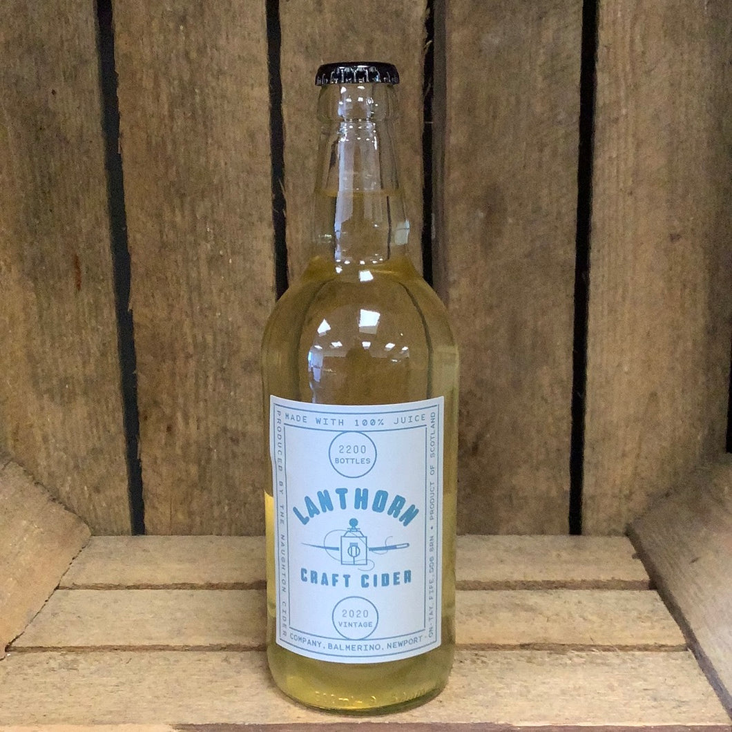 Lanthorn Blue Label Craft Cider, 2020 Vintage - The Naughton Cider Co 500ml