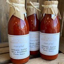 Load image into Gallery viewer, Tenuta Marmorelle Pasta SPICY ARRABBIATA PASTA SAUCE 500ml
