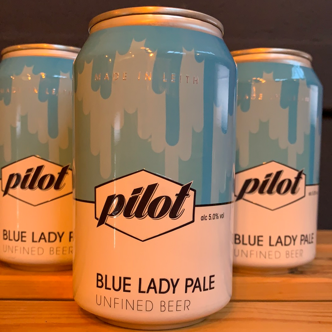 Blue Lady Pale Ale, 5%, 330ml - Pilot Brewery, Leith