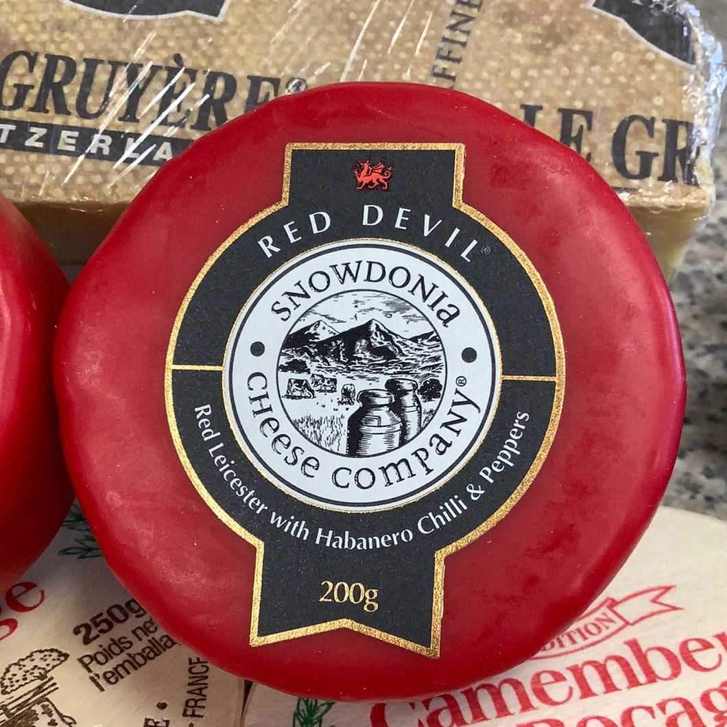 Red Devil Snowdonia Cheese Company Red Leicester with Habanero Chilli & Peppers