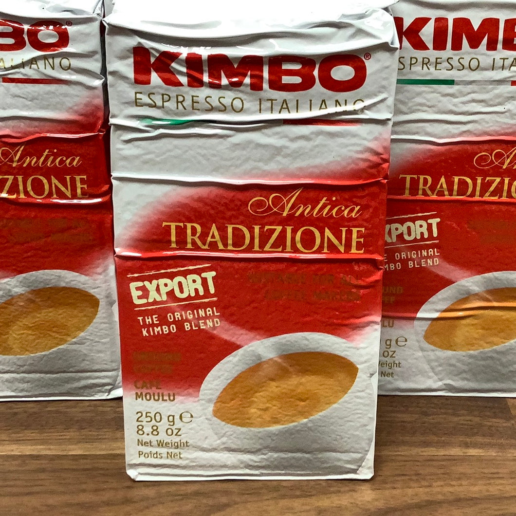 Kimbo Antica Tradizione Export Ground Coffee 250g
