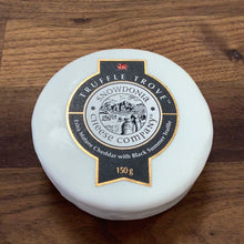 Load image into Gallery viewer, Truffle Trove, Extra Mature Cheddar with Black Summer Truffle - Snowdonia Cheese Company 150g
