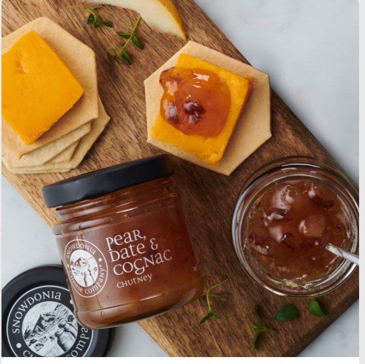 Snowdonia - Pear Date & Cognac Chutney 114g